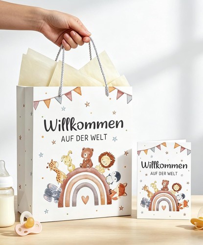 Geschenktüte geburt baby - geburt,