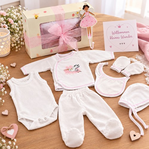 Baby geschenkset geburt 6tlg - geburt,