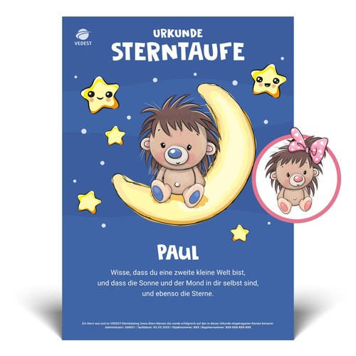 Sterntaufe geschenk jungen - geschenk,