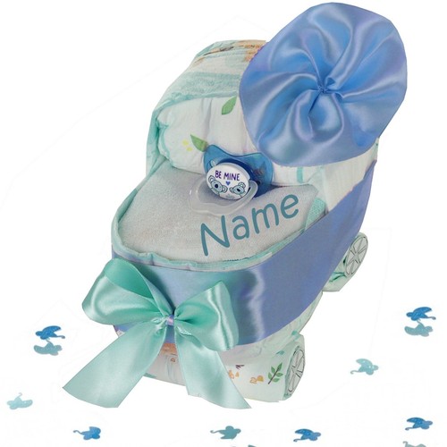Pampers windelwagen blau - windelwagen, +