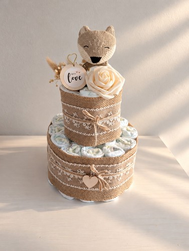 Windeltorte mit greifling - mit,