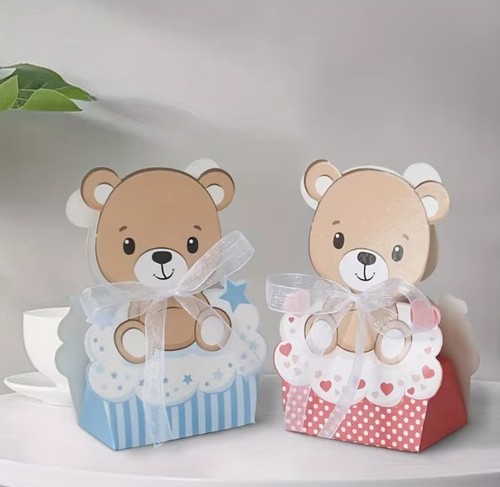 Gastgeschenkbox teddybär - gastgeschenkbox,