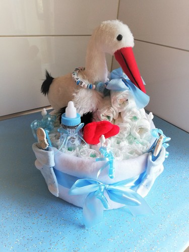 Windeltorte klapperstorch - ,