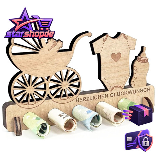 Geschenk zur geburt holz - geburt,
