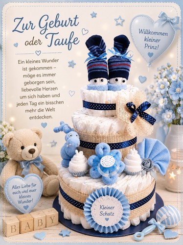 Windeltorte für jungen - jungen, /
