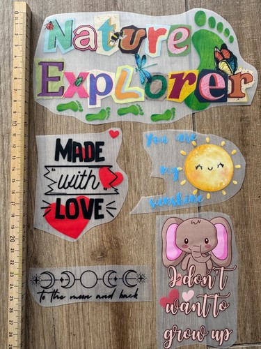 Bügelbilder set kleinkinder - bügelbilder,