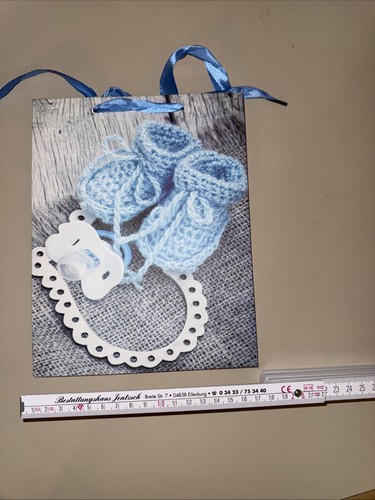 Geschenketüte baby geburt - geschenketüte,