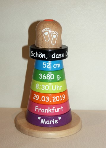 Personalisiert turm stapelturm - personalisiert,